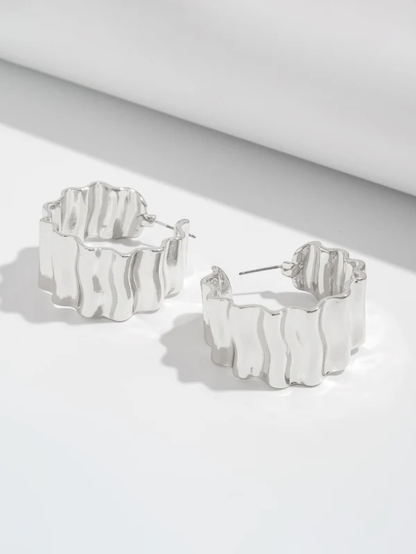 Geometric Drop Earrings - Image 11