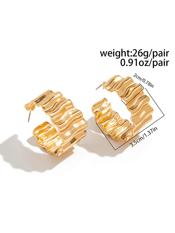 Geometric Drop Earrings - Image 13