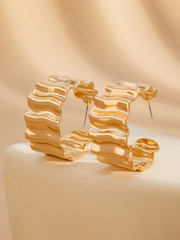 Geometric Drop Earrings - Image 7