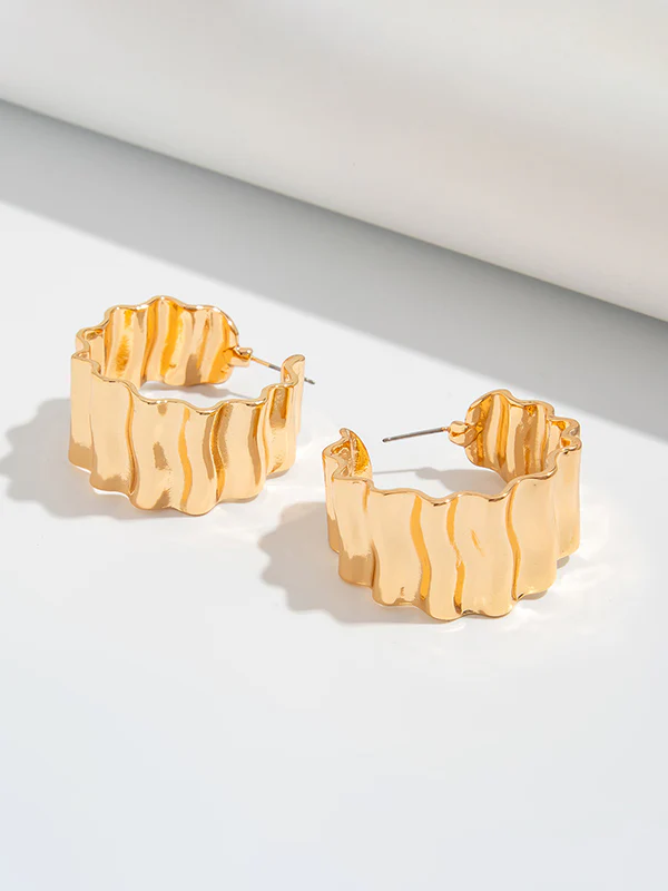 Geometric Drop Earrings - Image 9