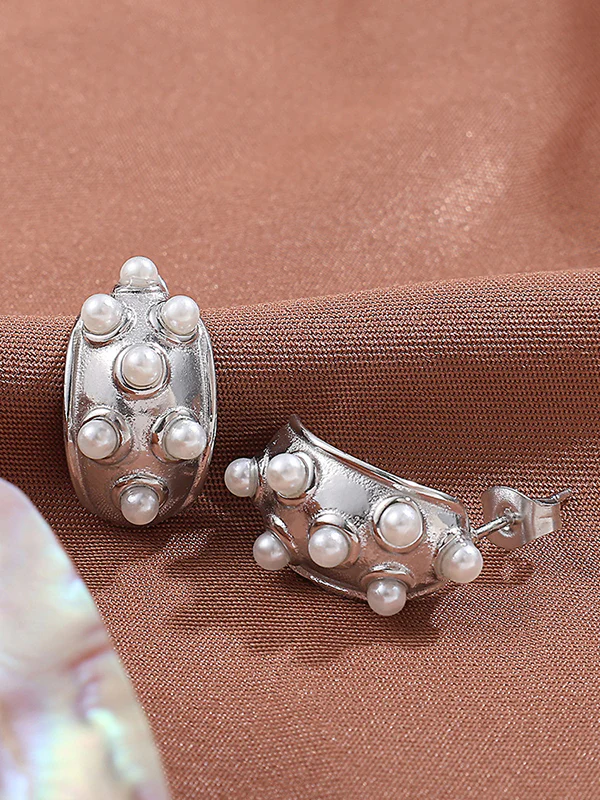 Geometric Drop Earrings - Image 10
