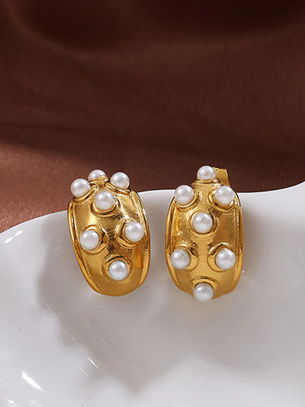 Geometric Drop Earrings - Image 6
