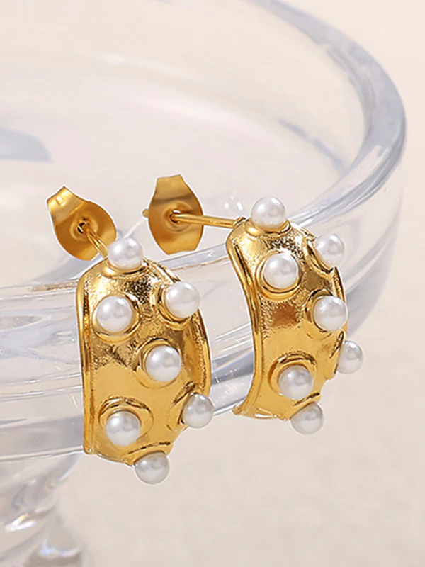 Geometric Drop Earrings - Image 8