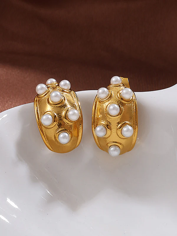 Geometric Drop Earrings - Image 9