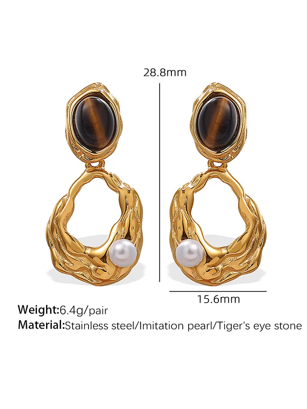 Geometric Drop Earrings - Image 11