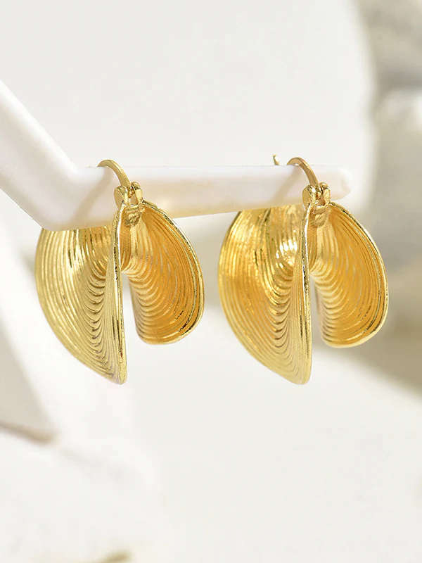 Geometric Drop Earrings - Image 4