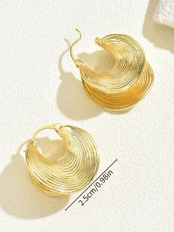 Geometric Drop Earrings - Image 6