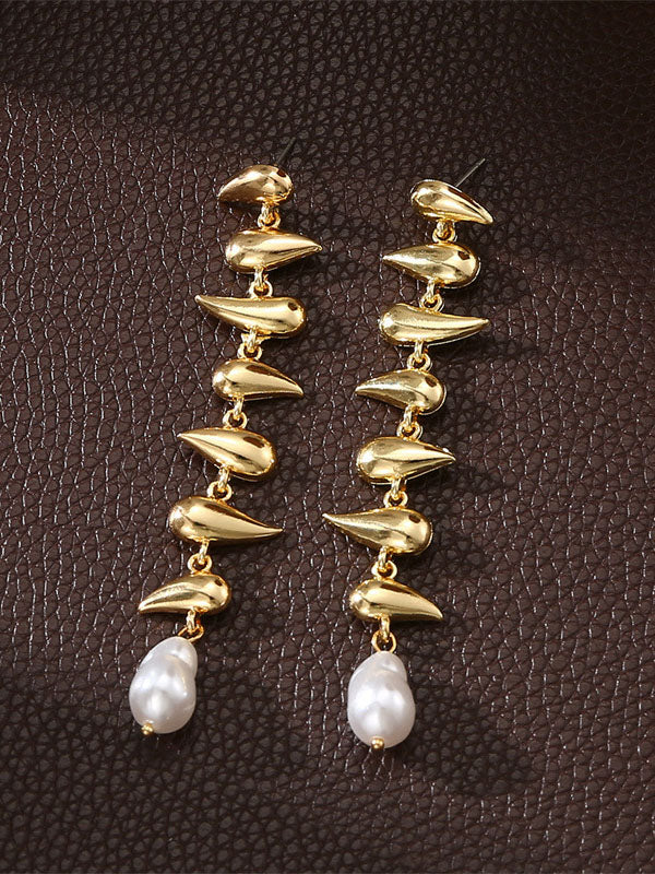 Geometric Drop Earrings Earrings Accessories - Image 12