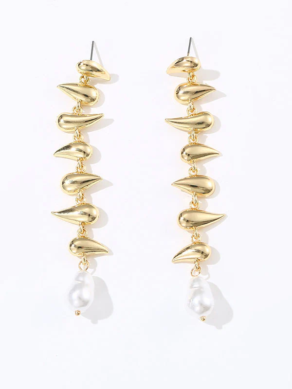 Geometric Drop Earrings Earrings Accessories - Image 13