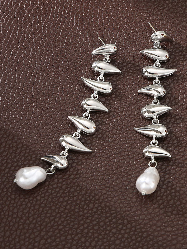 Geometric Drop Earrings Earrings Accessories - Image 8