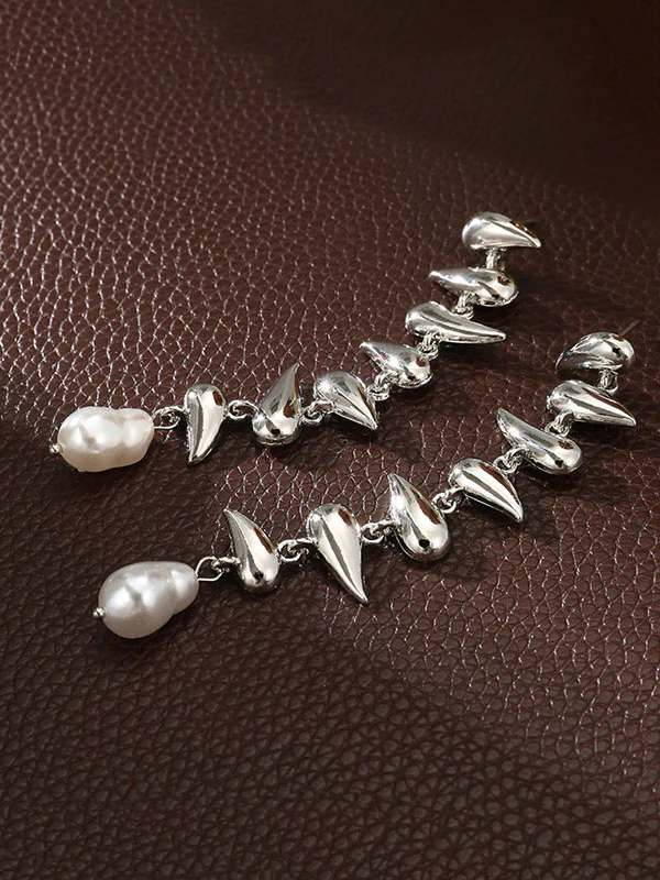 Geometric Drop Earrings Earrings Accessories - Image 9