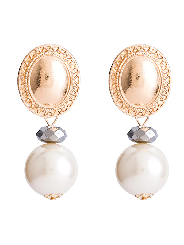 Geometric Drop Earrings - Image 6