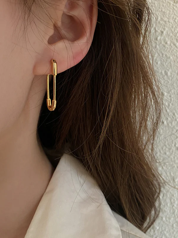 Geometric Earrings Accessories - Image 2