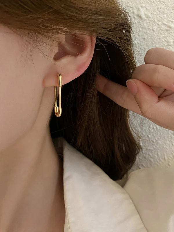 Geometric Earrings Accessories - Image 3