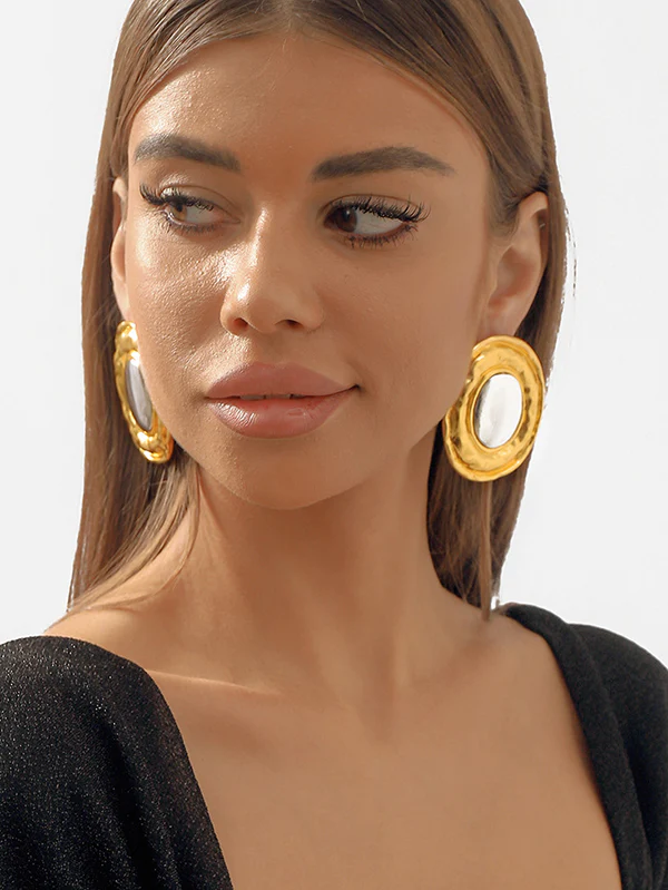 Geometric Earrings Accessories - Image 2