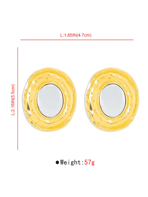 Geometric Earrings Accessories - Image 9