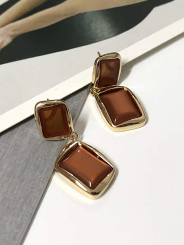 Geometric Earrings Accessories - Image 4