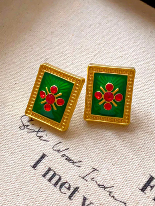 Geometric Earrings Accessories - Image 4