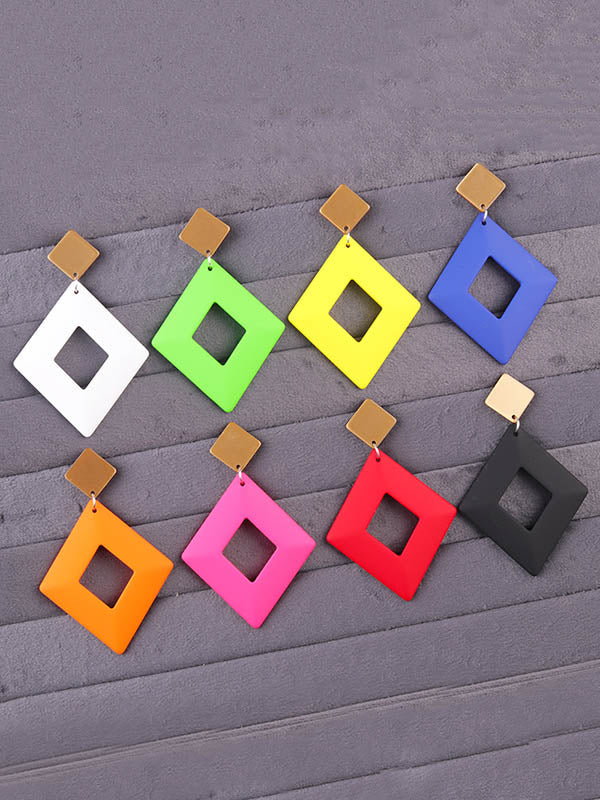 Geometric Earrings Accessories - Image 2