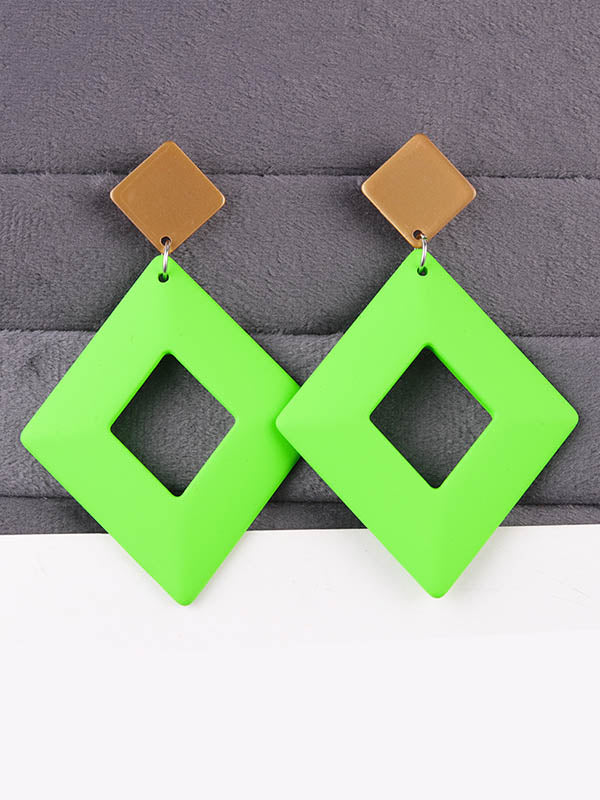 Geometric Earrings Accessories - Image 3