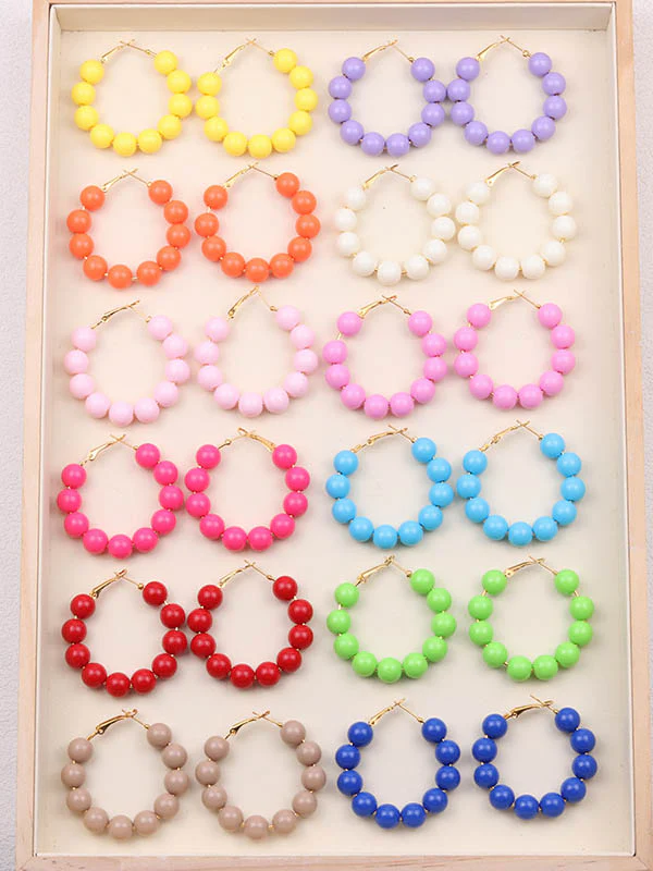 Geometric Earrings Accessories - Image 2