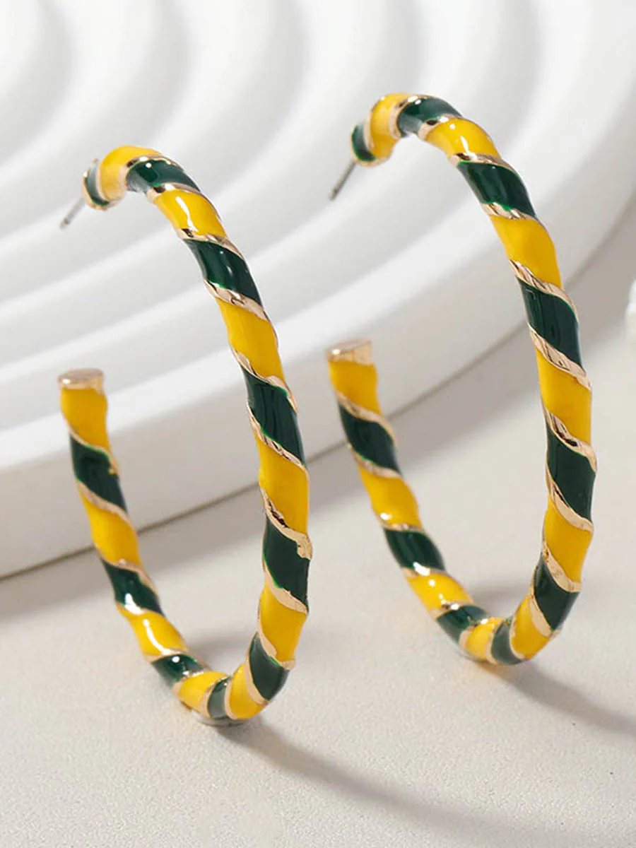 Geometric Earrings Accessories - Image 2