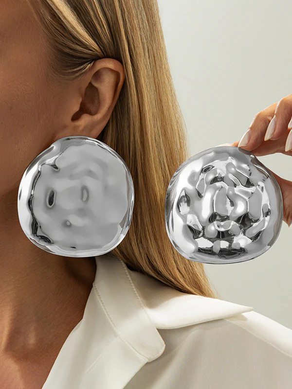 Geometric Earrings Accessories - Image 2