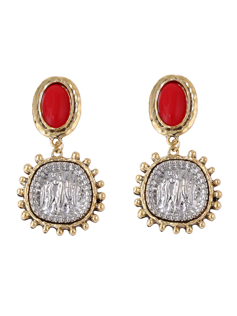 Geometric Earrings Accessories - Image 3