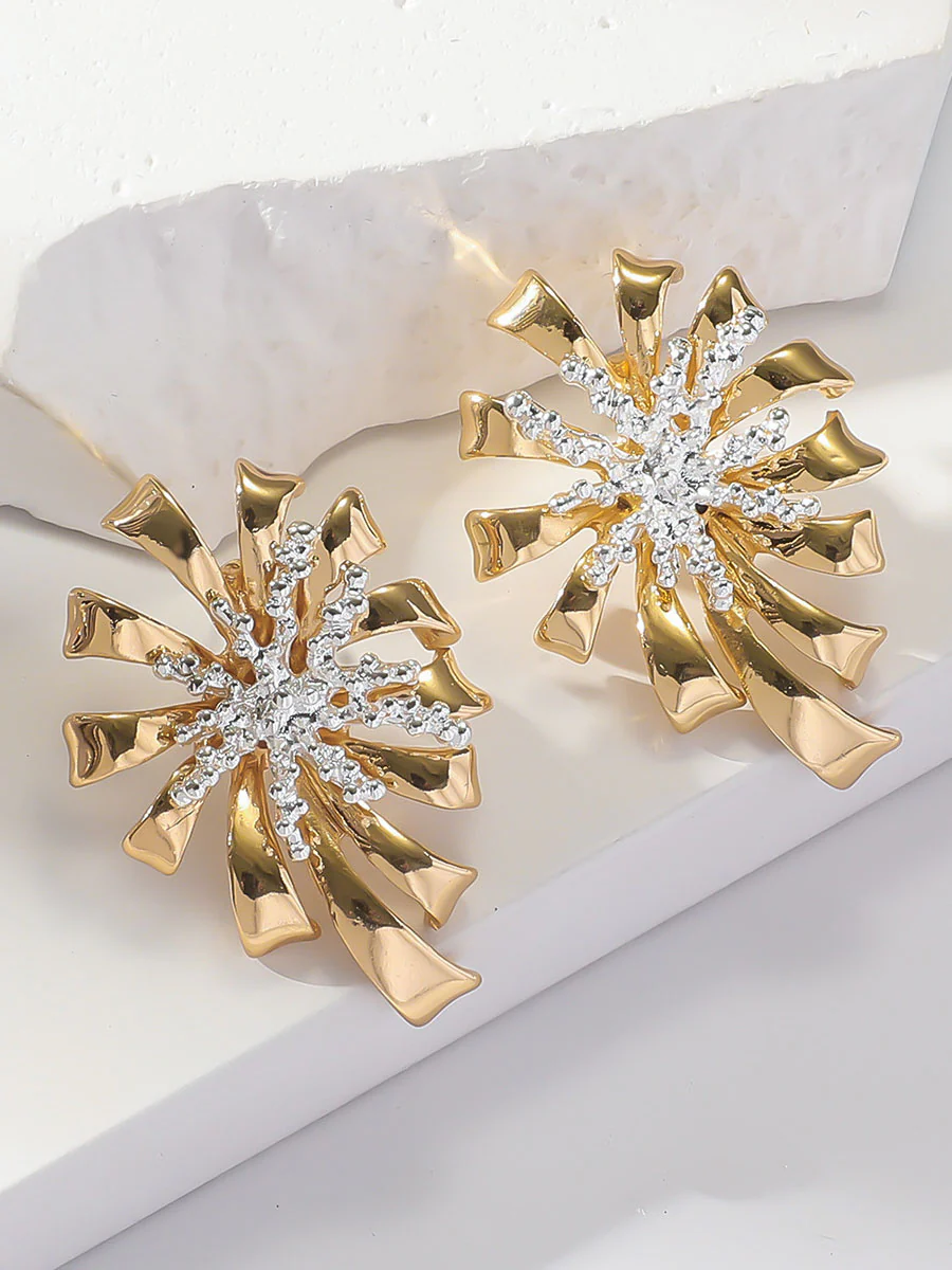 Geometric Earrings Accessories - Image 2