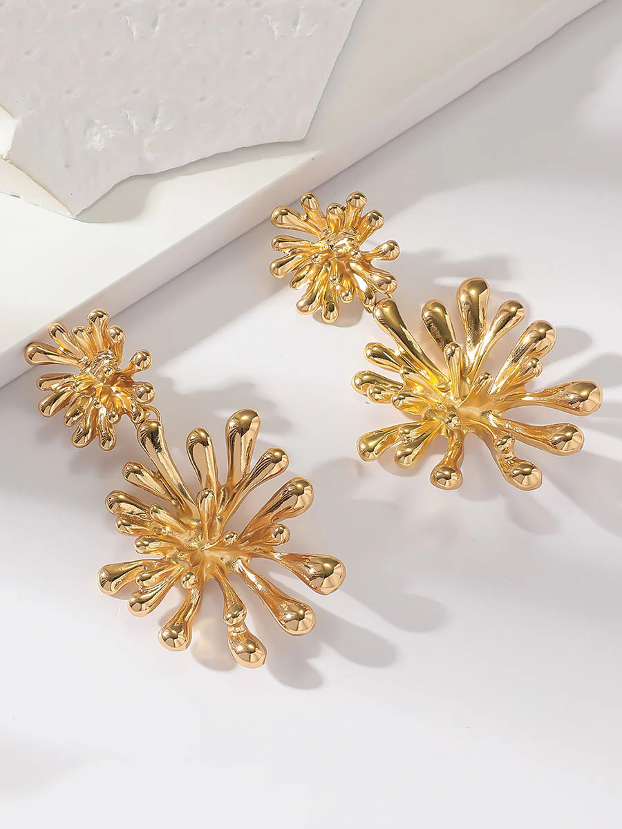 Geometric Earrings Accessories - Image 2