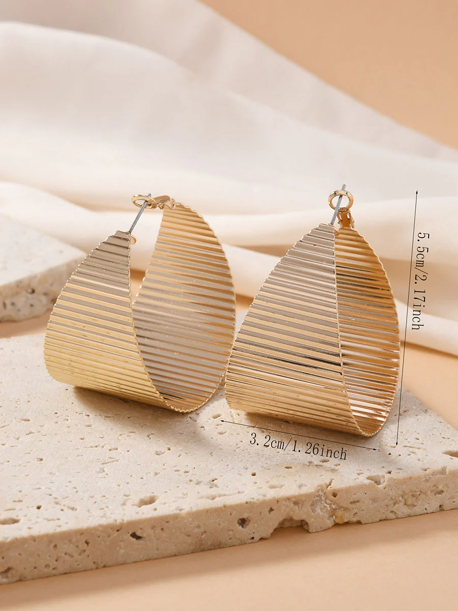 Geometric Earrings Accessories - Image 2