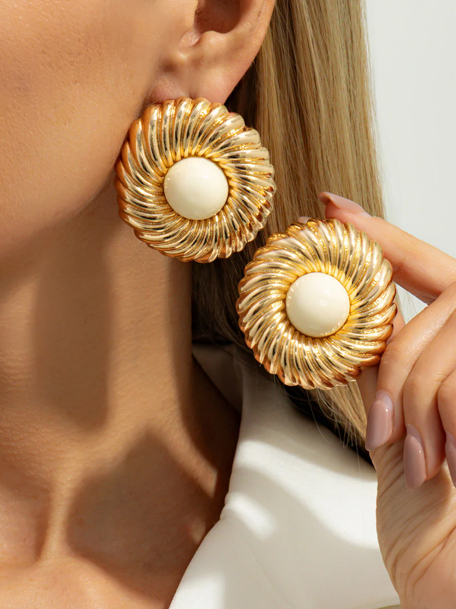 Geometric Earrings Accessories - Image 3
