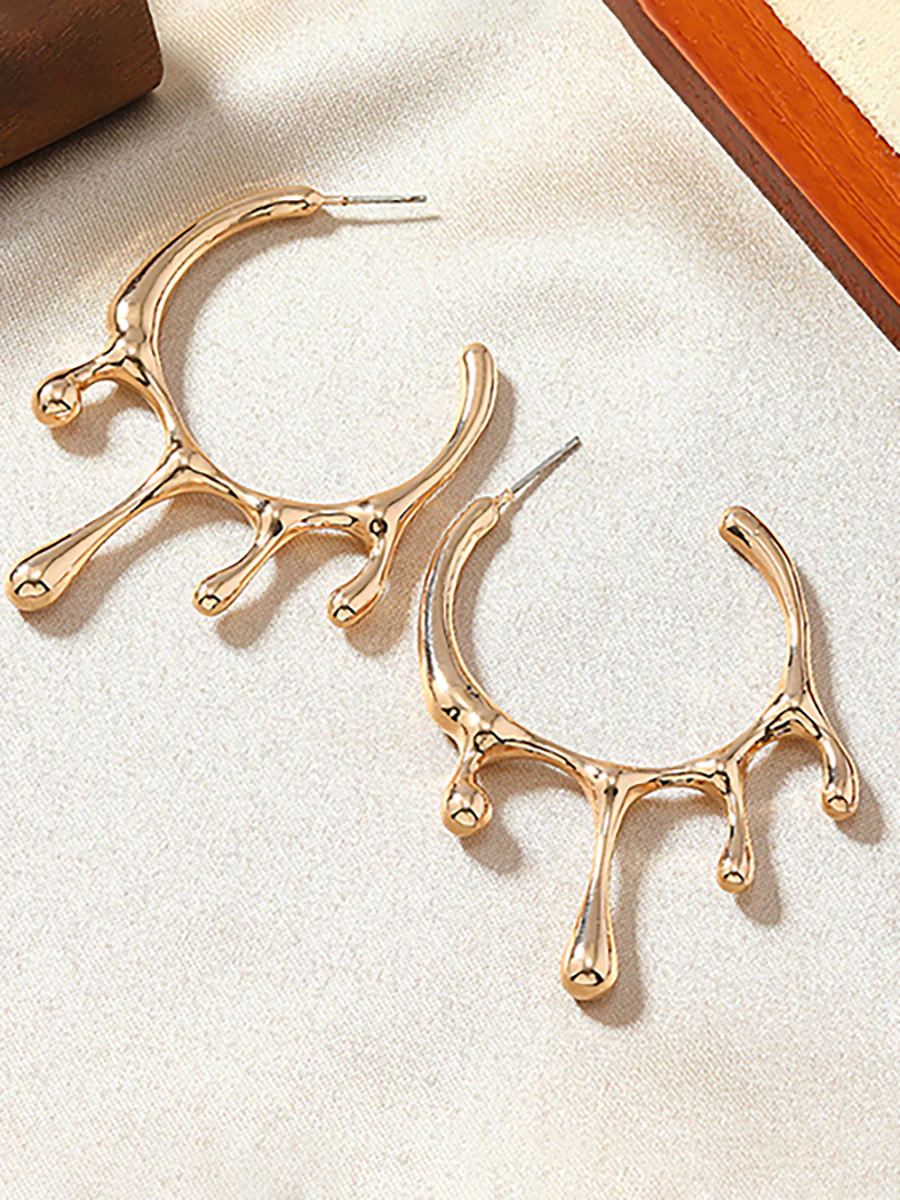 Geometric Earrings Accessories - Image 2