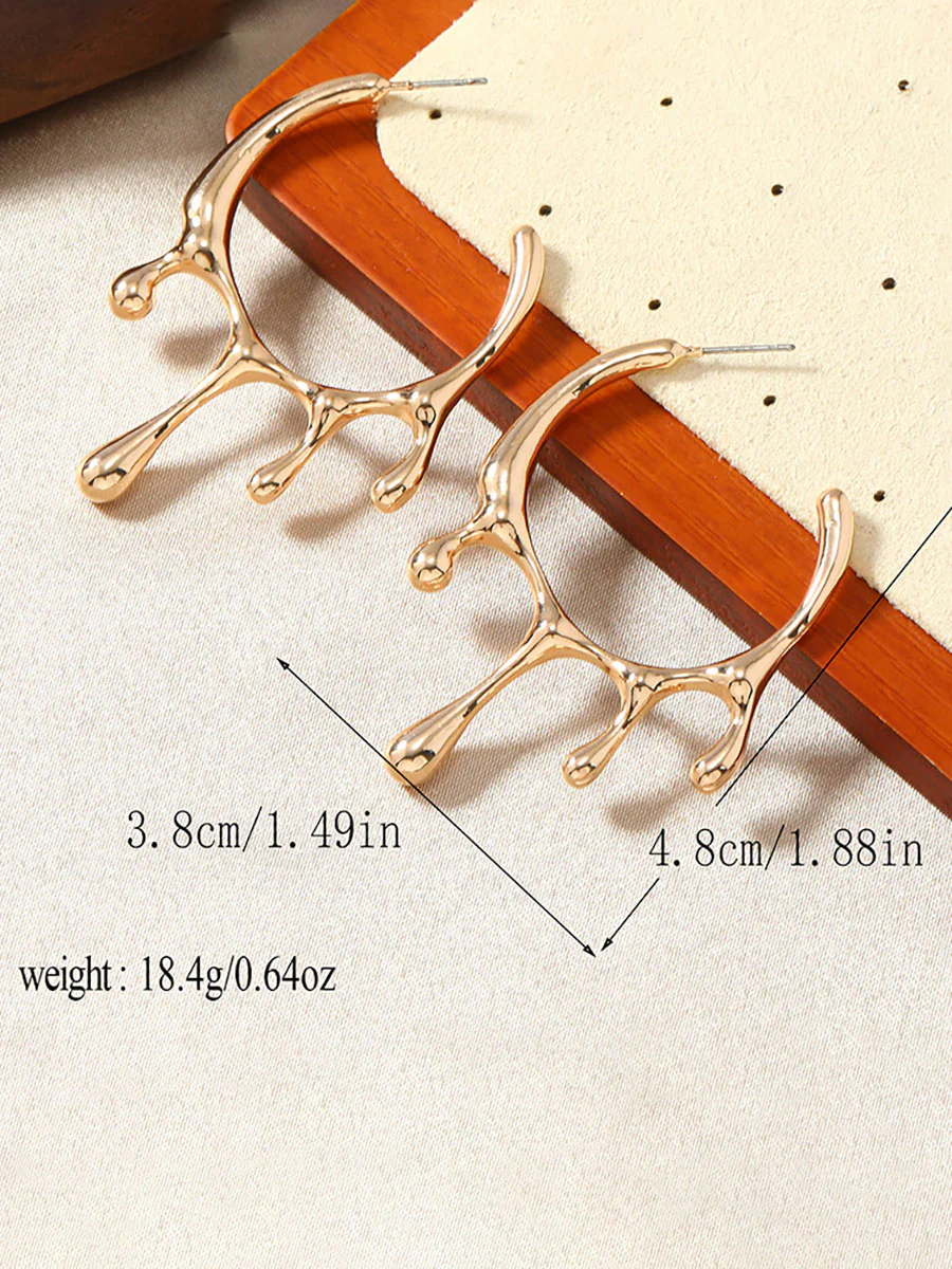 Geometric Earrings Accessories - Image 3