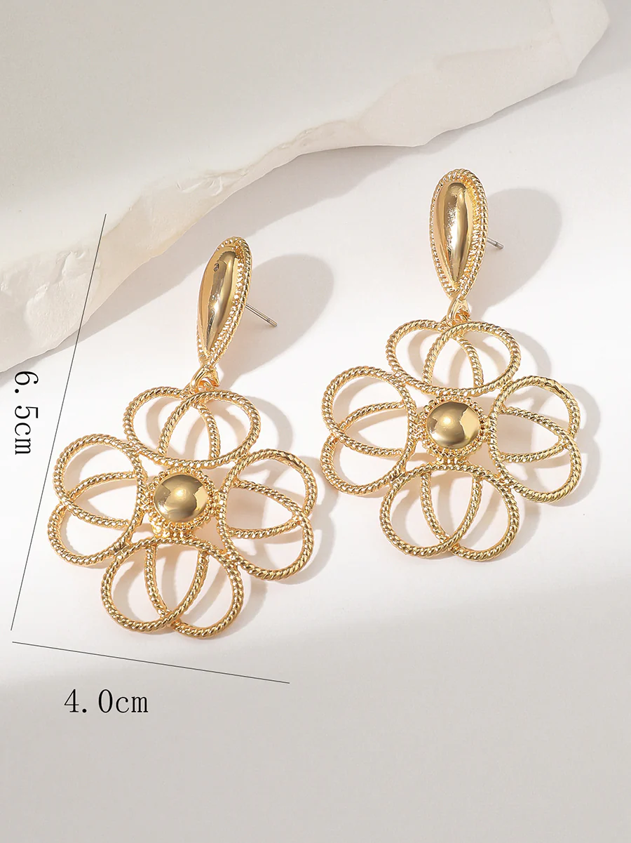 Geometric Earrings Accessories - Image 3