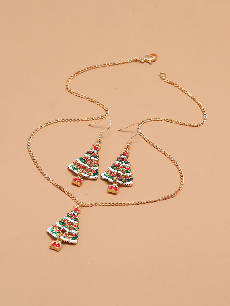 Geometric Earrings Accessories Necklaces Accessories - Image 3