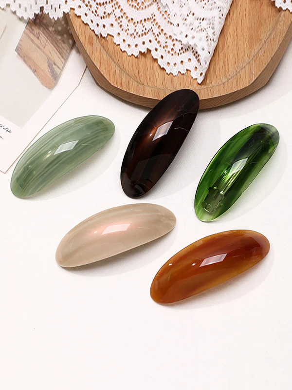 Geometric French Barrette Hair Accessories Hair Clips - Image 2