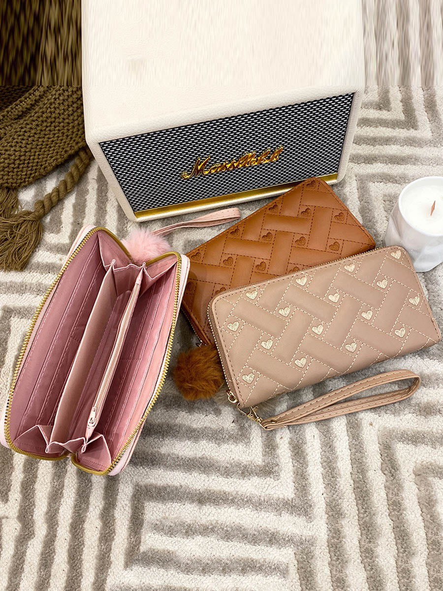 Geometric Heart Shape Evening Bags & Clutches Mini Bags - Image 3