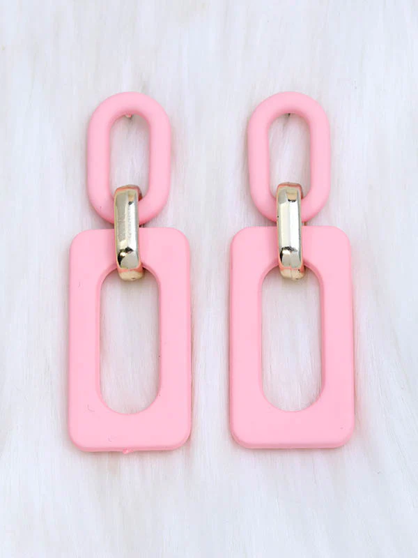 Geometric Hollow Earrings Accessories - Image 14
