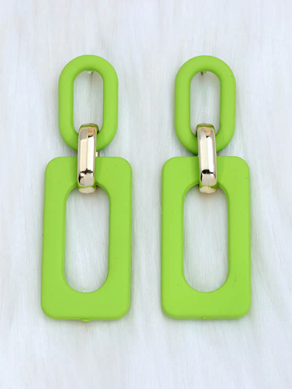Geometric Hollow Earrings Accessories - Image 15