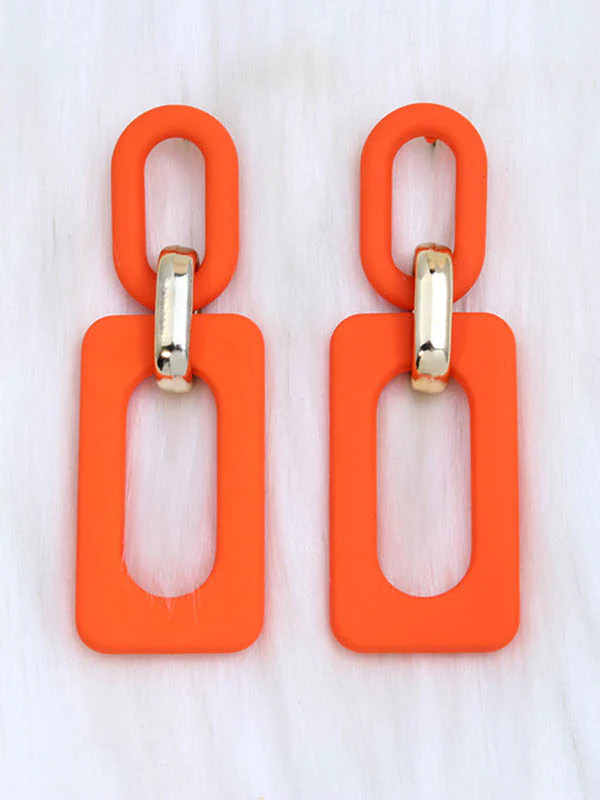 Geometric Hollow Earrings Accessories - Image 6