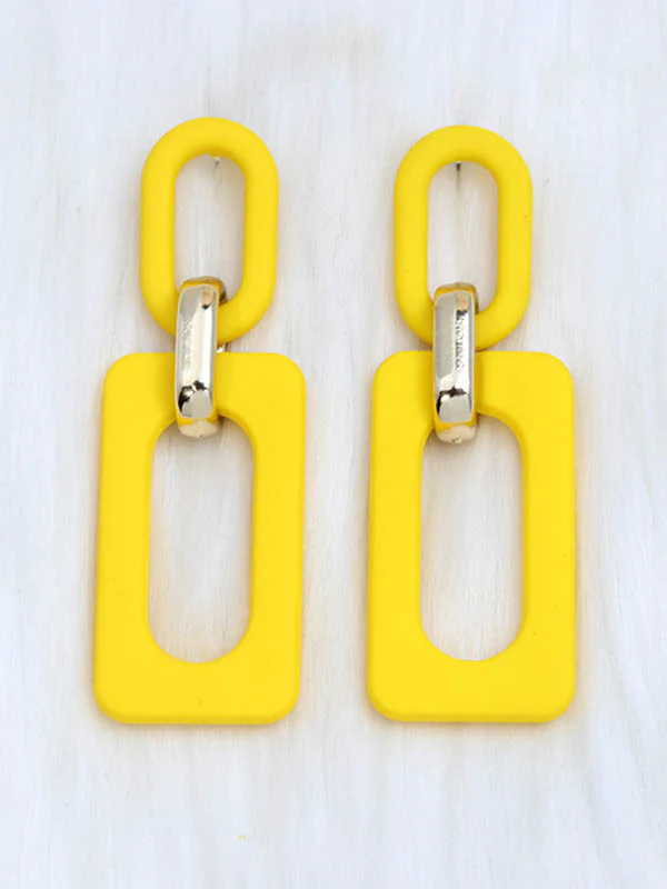 Geometric Hollow Earrings Accessories - Image 9