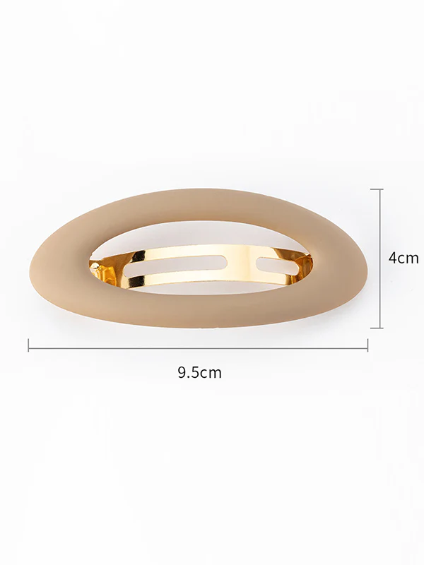 Geometric Hollow Hair Clips - Image 8