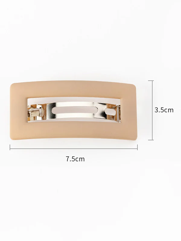 Geometric Hollow Hair Clips - Image 5