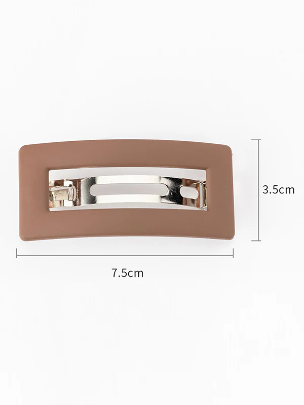 Geometric Hollow Hair Clips - Image 6
