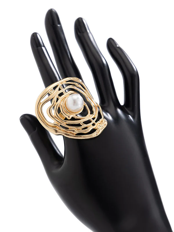 Geometric Hollow Rings Accessories - Image 11
