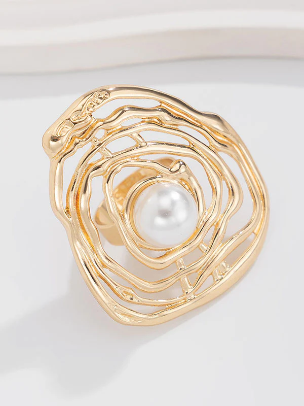 Geometric Hollow Rings Accessories - Image 8