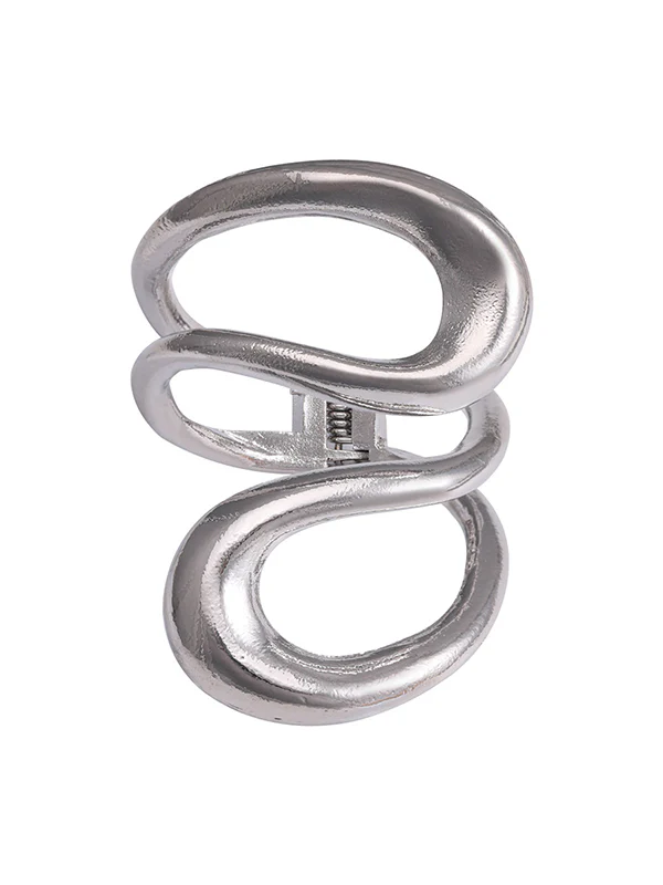 Geometric Hollow Solid Color Bracelet Accessories - Image 12