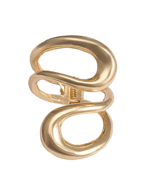 Geometric Hollow Solid Color Bracelet Accessories - Image 13