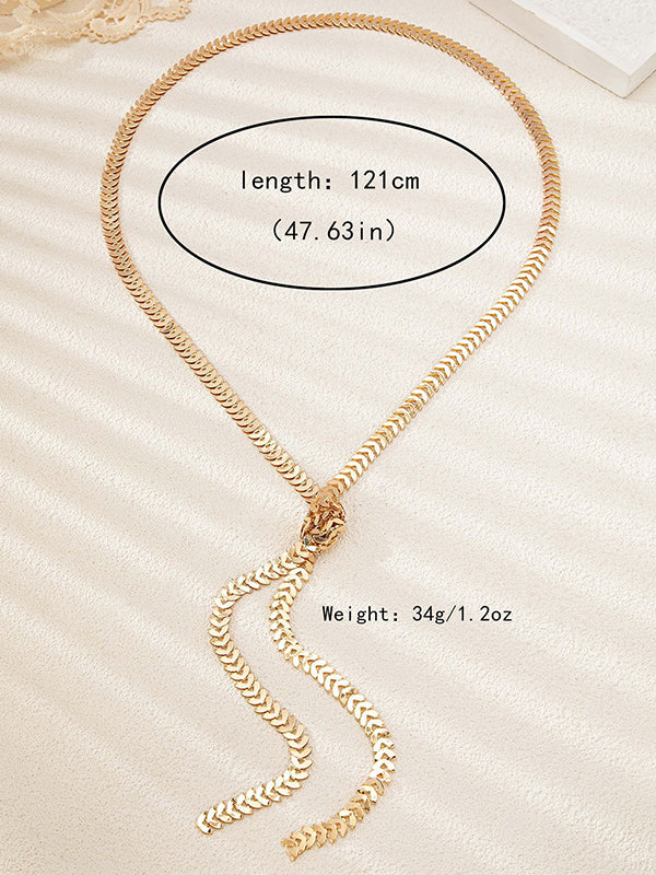 Geometric Knot Necklaces Accessories - Image 5